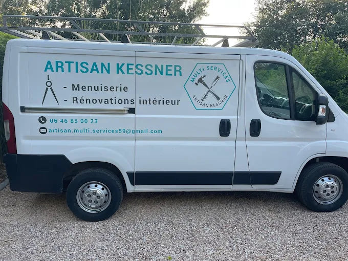 Artisan Kessner — camion de chantier